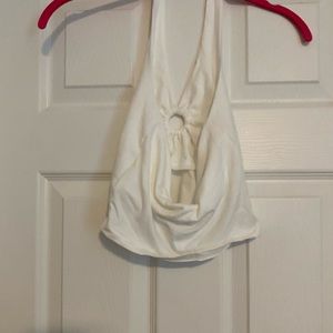 O-Ring halter top. Hollister. Never worn